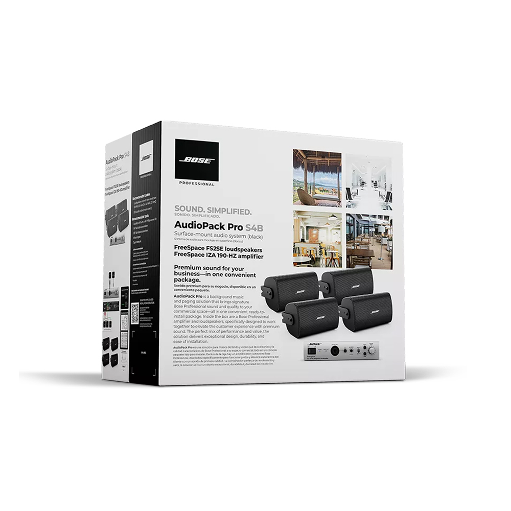 Bose AudioPack Pro S4B